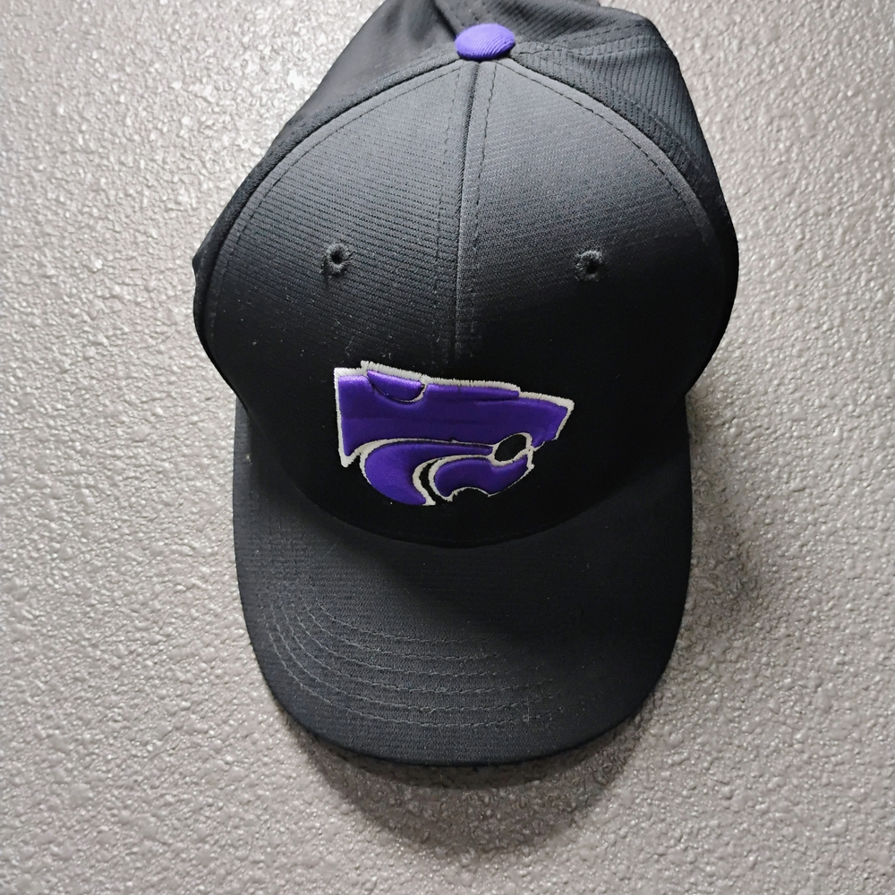 K State One size fitted ballcap